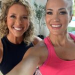 Carrie Underwood Instagram - #Repost @fit52 ・・・ Galentine’s Day is a celebration of the power of friendship. 💘   There’s nothing like the support of friends who are always there to lift you up when you’re down, cheer you on, and encourage you to keep moving.   Tag the @eveoverlandfitness to your @carrieunderwood—the ones that keep you accountable and are with you through it all, and show them some love!   We’ll feature some of these messages in the future when you need a dose of inspiration. 💌   #fit52 #Trainer #FitnessApp #FitnessGoals #FitnessMotivation #WorkoutFromHome #GalentinesDay #CarrieUnderwood
