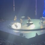 Carrie Underwood Instagram - Sound up! ☺️ Got the chance to see @u2 at the @spherevegas and it was absolutely incredible! Such stunning visuals and production…and, of course, the MUSIC!!!! Iconic. Legendary. And for my humble name to be uttered…pretty sure my heart almost burst! ❤️❤️❤️ Thanks for the magic, gentlemen! #U2 #AllIWantIsYou #vegas #Sphere