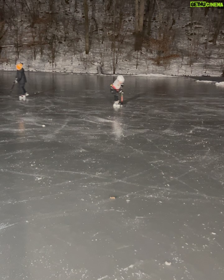 Carrie Underwood - 207K Likes - A special birthday for a special 5 year old!!! Our pond was frozen over in perfect condition for a night skate! What a treat!!! Happy birthday, Jake! I know you wouldn’t have wanted it any other way! #blessed #hockey #12 #HappyBirthday #DudePerfect