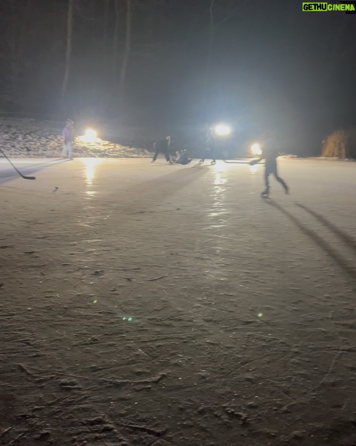 Carrie Underwood - 207K Likes - A special birthday for a special 5 year old!!! Our pond was frozen over in perfect condition for a night skate! What a treat!!! Happy birthday, Jake! I know you wouldn’t have wanted it any other way! #blessed #hockey #12 #HappyBirthday #DudePerfect