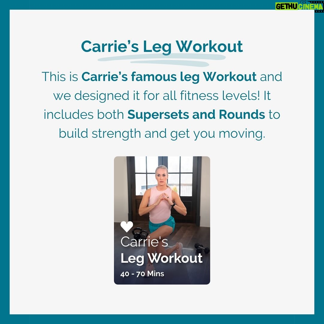 Carrie Underwood Instagram - #Repost @fit52 ・・・ Whether you’re new to fit52 or just need a refresher, consider this your go-to guide for working out with us! Here’s a crash course on how our workouts work… All workouts start with a virtual deck of playing cards, and each card reveals an exercise with a number of reps. Card suits represent different target areas: ♠️ = Cardio ♣️ = Core ❤️ = Lower Body ♦️ = Upper Body Choose the area you want to focus on and the duration that works for your schedule (our workouts range from 5-60 minutes). Then, get ready to sweat! 💪💦 #fit52 #FitnessApp #FitnessGoals #FitnessMotivation #WorkoutFromHome #WorkoutFromAnywhere