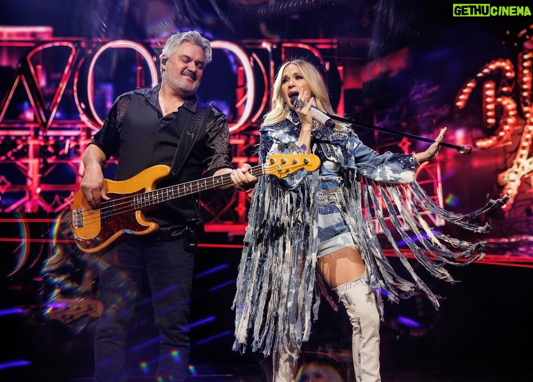 Carrie Underwood Instagram - And, that’s a wrap on #Reflection for 2023! What a fun show to end on!!! Thanks to everyone who came out this year to see us! We’ll see you next year!!! @resortsworldlv #Vegas #blessed 📸: @jeffjohnsonimages