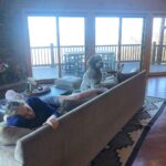 Carson Meyer Instagram - Part 2 of 4: Our Birth Story My waters released at 8pm on the dot. I jumped up in shock and excitement, my heart pounding. We were now on our way to greeting our baby - although we could still be days away! For some, labor begins right after water breaks, for others it doesn’t start for hours or days. In some rare cases it never breaks at all! Ruptured membranes before labor starts is often a path to induction when birthing in the hospital but being induced immediately is not necessary in most cases - and can lead to cascading interventions and risks. I asked Johnathan to make lentil soup so we would have something nourishing and warm prepared for labor and after birth. I told him to try to get some sleep while he could. We got into bed early (keeping my hips open with the peanut ball) knowing it could be our last chance to sleep (for years 🙃). Around midnight I started to feel those first rhythmic waves. They weren’t painful but they were consistent and required movement. I rested on my side and swayed against the edge of the bed. By sunrise things were picking up and although I felt it was too early for my midwife to come, I was craving the female energy. We called her around 6:30am and she arrived an hour later. As the sun rose over the Blue Ridge Mountains, I remember taking this photo in between waves because I wanted to remember the sunrise on the day our baby would be born. We listened to music, had some soup and swayed around. In the space between contractions, we chatted, and when a wave took over my midwife or Johnathan would apply pressure to my hips. Paulie stayed glued to my side looking helpless and concerned. I wore the strand of beads around my neck from my birth blessing ceremony infused with the blessings and love from my friends and family. I felt them with me every step of the way.