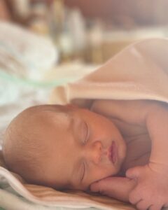 Carson Meyer Instagram - ✨Lou Isla Rice ✨ Our girl is here! After 15 hours of roaring labor she was born into her daddy’s hands in our home. It was the most challenging and divine experience of my life. We were held by two wise women whose trust in physiological birth guided us through our dream birth experience. Ten months ago when we called this soul into our hearts I felt the presence of a baby girl and although we waited to be surprised, I was certain throughout my pregnancy that she was the one joining us. Although I’ve known her for many moons now, she’s beyond my wildest dreams and more beautiful then I could have ever imagined! Shout out to her dad, love of my life, who has taken such great care of us and is endlessly dedicated to tending to the health and happiness of his Scorpio girls.
