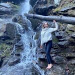 Carson Meyer Instagram - Soaking up every second of spring time in The South. A few of my favorite things: 🕊🪺 mama dove sitting on her nest outside my window 🌱 First broccoli sprout emerging in the garden 🐻 family of bears in our back yard 🪱 worms turning our food scraps into black gold 🌮 breakfast tacos 🧅🧄 my love, foraging for wild ramps for dinner on the mountain