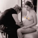 Carson Meyer Instagram – What an honor to witness your strength 
 . . . . . 

Repost from @andreawatrouse 

“Six months ago when my baby and I were one. My midwife @lamidwifeabby checking baby’s heartbeat during contractions. This was roughly 15ish hours into labor.
Did anyone else leak colostrum with every contraction? We eventually had to transfer to the hospital but I look back so fondly on laboring at home. Even though my homebirth didn’t fully pan out, I’m still grateful I tried. It was amazing to be in my own space with my husband, dog, and birth team. My labor was peaceful. My face looked like this most contractions. I spent a lot of time on the birth ball, laying on the bed, in the shower or on the toilet. I ate real food. I was massaged by my doula @ccmeyer and my husband. I walked out to my back yard and let the sun warm my skin. I felt so loved and cared for.
6 months out and already dreaming of trying for a VBAC water birth “

📸 by @ccmeyer