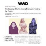 Carson Meyer Instagram – Thank you so much @jennybefine & @wwd for including me in this piece.  What a honor to be featured alongside such incredible women and brands. ✨ photo by @maddiecordoba