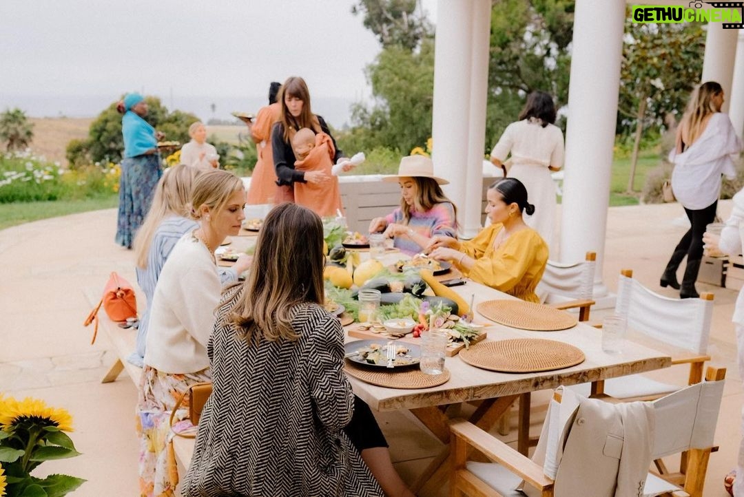 Carson Meyer Instagram - Such a lovely afternoon celebrating the launch of @littlehoneymoney , a registry platform that gives new mothers what they really need: support, healing and nourishment. Consumer culture has tricked us into thinking that gadgets and gizmos (that often end up in landfills soon after purchase) are what’s needed to prepare for motherhood. We all know that’s not the truth! It’s about time a registry came along to shake things up and give families the support they need and I’m thrilled to be a tiny part of this big vision. Thank you @onesunfarms @roecaviar @kineuphorics @seedlyfe_ @thefullestco @candthemoon for all the goodies and thank you @original_imprint_birth @spiritgate.la @barbarawarnerbeauty for bringing the loving touch Photos by @emmamariej_