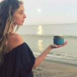Carson Meyer Instagram - ✨🌜✨ This little jar has taken me on a wonderful adventure over the past five years ! It has challenged and strengthened me in all the ways. It’s led me to many great teachers and friendships. It has been the saving grace to my sensitive complexion and has delivered silky soft skin to thousands of people. I will never be able to fully express how grateful I am to all the supportive friends and customers who keep us growing year after year. 20% OFF Sale happening now in celebration of 5 YEARS of @candthemoon
