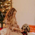 Carson Meyer Instagram - I finally have a man in my life who will pose for staged holiday pics with me 🍂🎄