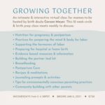 Carson Meyer Instagram - A year ago, in the midst of the pandemic, expecting parents began reaching out to me expressing feelings of isolation and concern regarding the ever-changing hospital restrictions. With the intention of providing a loving community for my clients, and the best tools for navigating this journey from a place of feeling informed and empowered, Growing Together was born. This virtual 12-week circle for mothers covers everything from healthy pregnancy practices and nutrition, to childbirth education, comfort measures, postpartum care and breastfeeding preparation. Not only is it an all-in-one, in-depth class for expecting mothers, it is most importantly a safe space to explore all the questions and emotions that come with transitioning into the great unknown. I am truly in awe of the amazing community of women - from all over the country - that this circle has brought together. The way they show up for themselves, their children and for one another with an open heart and mind gives me so much hope for the future. In a time where everything feels polarizing, there is nothing more important than coming together and holding space for this unique and sacred journey. The first circle of 2022 starts Janurary 5th and is now open on my website (link in bio) ✨ Limited space available. Feel free to DM with any questions