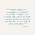 Carson Meyer Instagram - A year ago, in the midst of the pandemic, expecting parents began reaching out to me expressing feelings of isolation and concern regarding the ever-changing hospital restrictions. With the intention of providing a loving community for my clients, and the best tools for navigating this journey from a place of feeling informed and empowered, Growing Together was born. This virtual 12-week circle for mothers covers everything from healthy pregnancy practices and nutrition, to childbirth education, comfort measures, postpartum care and breastfeeding preparation. Not only is it an all-in-one, in-depth class for expecting mothers, it is most importantly a safe space to explore all the questions and emotions that come with transitioning into the great unknown. I am truly in awe of the amazing community of women - from all over the country - that this circle has brought together. The way they show up for themselves, their children and for one another with an open heart and mind gives me so much hope for the future. In a time where everything feels polarizing, there is nothing more important than coming together and holding space for this unique and sacred journey. The first circle of 2022 starts Janurary 5th and is now open on my website (link in bio) ✨ Limited space available. Feel free to DM with any questions