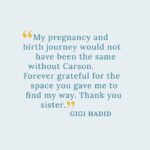 Carson Meyer Instagram – The last virtual Prenatal Growing Together Circle of 2021 starts September 1st
 ✨
Join me and a group of mamas-to-be for a 12 week birth preparation course that explores healthy pregnancy , postpartum care and everything in between. This circle is a wonderful way to connect with new parents and build a loving community of support 
✨

Photo of beautiful friend @kat.villain & Plum