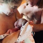 Carson Meyer Instagram - ✨Lou Isla Rice ✨ Our girl is here! After 15 hours of roaring labor she was born into her daddy’s hands in our home. It was the most challenging and divine experience of my life. We were held by two wise women whose trust in physiological birth guided us through our dream birth experience. Ten months ago when we called this soul into our hearts I felt the presence of a baby girl and although we waited to be surprised, I was certain throughout my pregnancy that she was the one joining us. Although I’ve known her for many moons now, she’s beyond my wildest dreams and more beautiful then I could have ever imagined! Shout out to her dad, love of my life, who has taken such great care of us and is endlessly dedicated to tending to the health and happiness of his Scorpio girls.