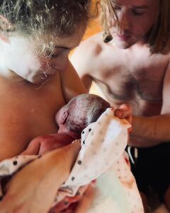 Carson Meyer Instagram - ✨Lou Isla Rice ✨ Our girl is here! After 15 hours of roaring labor she was born into her daddy’s hands in our home. It was the most challenging and divine experience of my life. We were held by two wise women whose trust in physiological birth guided us through our dream birth experience. Ten months ago when we called this soul into our hearts I felt the presence of a baby girl and although we waited to be surprised, I was certain throughout my pregnancy that she was the one joining us. Although I’ve known her for many moons now, she’s beyond my wildest dreams and more beautiful then I could have ever imagined! Shout out to her dad, love of my life, who has taken such great care of us and is endlessly dedicated to tending to the health and happiness of his Scorpio girls.