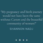 Carson Meyer Instagram - ✨ The past few years facilitating these circles and connecting with hundreds of incredible mamas from across the world has filled my heart beyond measure. I call it Growing Together because that’s exactly what we do! The course is eleven weeks long but the connection, community and impact is forever. We cover pregnancy nutrition to early parenting approaches and EVERYTHING in between. Link in bio to join. All questions welcomed!