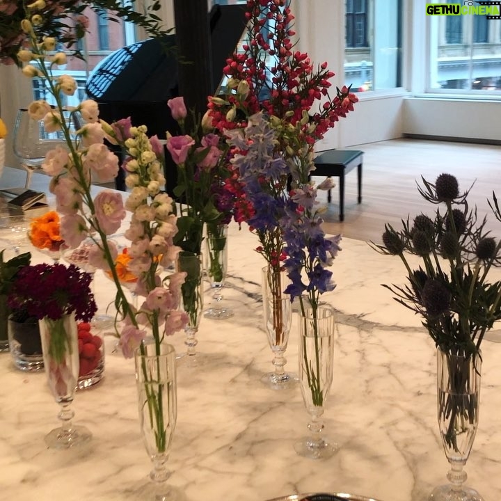 Casey Patterson Instagram - Floral, Herbal Cocktail Class Prep! #SohoSundays