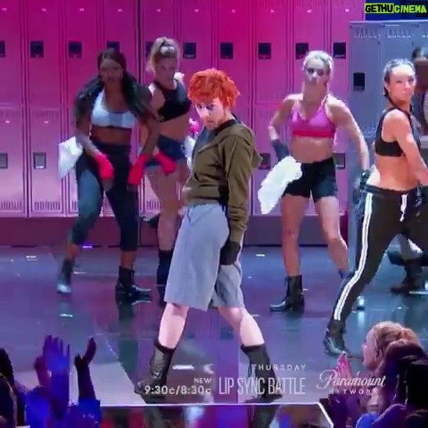 Casey Patterson Instagram - @charli_xcx as #EdSheeran is a must see!! #lipsyncbattle airing this Thursday 9:30/8:30c on @paramountnetwork 🎤🎤