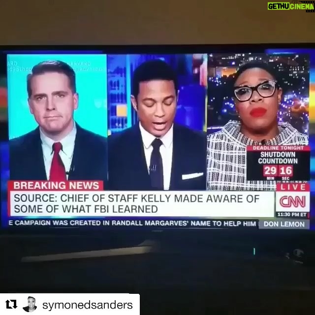 Casey Patterson Instagram - 😂 #nah #nottoday “Carter G Woodson did go to the mat for us to be talking about #Omarosa” #blackhistorymonth I love you @symonedsanders @donlemoncnn