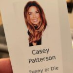 Casey Patterson Instagram – The studio lot pass always makes it real. Happy to be in business partners. @funnyordie