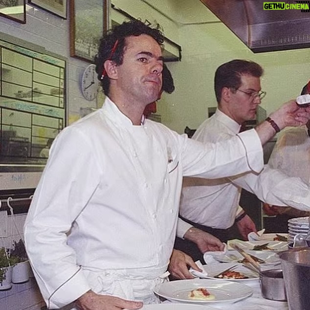 Cat Cora Instagram - Our community is mourning the loss of an incredible innovator, Chef David Bouley. He was a culinary pioneer who was best known for bringing nouvelle French Cuisine to New York City. His dishes were prepared with heart and soul, and his passion for mentorship solidified his place as a pillar of generosity and wisdom. Thank you, Chef. You will be missed ❤️ @davidbouley