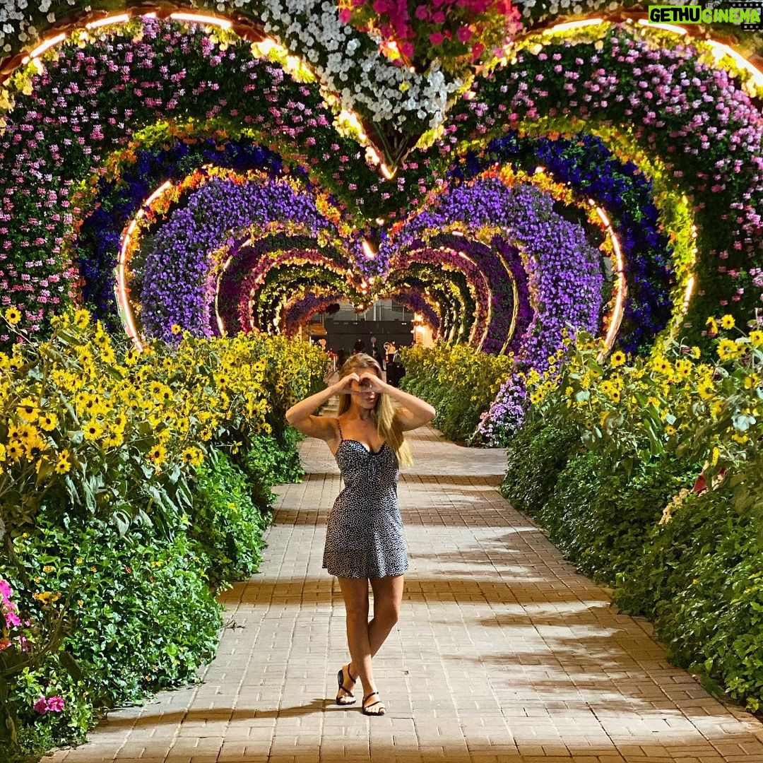 Catarina Jacob Instagram - Life is the flower for wich love is the honey. So live and love at the fullest. Dubai Miracle Garden