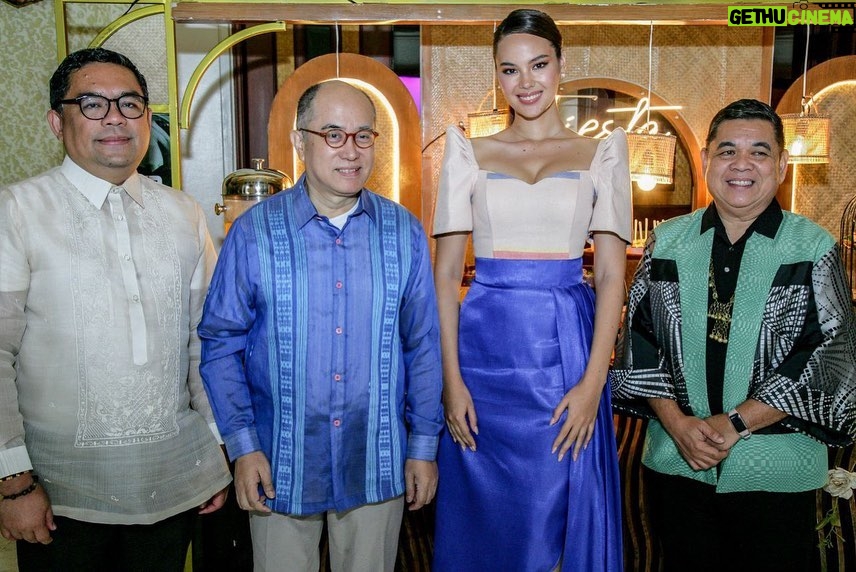 Catriona Gray Instagram - Greatly honored to be stepping into my 4th year as Arts and Culture Ambassador @nccaofficial 🇵🇭 thank you for the continued trust and opportunity 🙏 I think it was last year—at the same celebration that I said, “Let us treat this Arts Month as a love letter to our beloved country.” And this year I’d like to add something to that, and that would be, “Let us extend the hand of invitation as we celebrate the arts this year. 💌🇵🇭 National Arts Month 2024 is celebrated with the theme Ani ng Sining Bayang Malikhain underscoring the bountiful harvest of a Filipino creative nation drawn from the products of human imagination, not just of individuals but of people as a collective. This year’s National Arts Month celebration aims to harness the creative energies of artists towards nation-building, integrate the arts into the lives of diverse populations and communities (LGBTQIA+, PWD, IP, Youth, Senior, etc.), and engage critical discourse, awareness, and appreciation of various arts and art disciplines through different emerging platforms. #NAM2024 #AniNgSining Photos by NCCA Public Affairs and Information Office The Metropolitan Theater