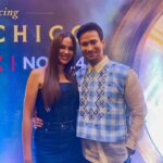 Catriona Gray Instagram - A very proud fiance right here! 🥰 Congrats my love, @samuelmilby on the launch of the FIRST Filipino produced series for @netflix Replacing Chef Chico. 👏🇵🇭 Proud din kasi alam ko this will pave the way even more so, for Filipino content on international platforms. Congrats also to @cornerstonestudiosph and @project8projects !! At the premiere we watched the first two episodes of the 8 ep series and I was laughing, crying and saying to myself - this writing is so good 👏. Watch the series for yourself, out now on @netflix 🤍