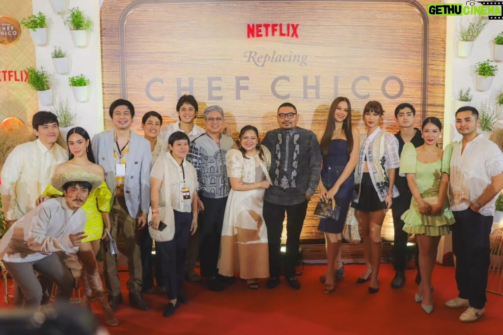 Catriona Gray Instagram - A very proud fiance right here! 🥰 Congrats my love, @samuelmilby on the launch of the FIRST Filipino produced series for @netflix Replacing Chef Chico. 👏🇵🇭 Proud din kasi alam ko this will pave the way even more so, for Filipino content on international platforms. Congrats also to @cornerstonestudiosph and @project8projects !! At the premiere we watched the first two episodes of the 8 ep series and I was laughing, crying and saying to myself - this writing is so good 👏. Watch the series for yourself, out now on @netflix 🤍