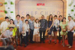 Catriona Gray Instagram - A very proud fiance right here! 🥰 Congrats my love, @samuelmilby on the launch of the FIRST Filipino produced series for @netflix Replacing Chef Chico. 👏🇵🇭 

Proud din kasi alam ko this will pave the way even more so, for Filipino content on international platforms. 

Congrats also to @cornerstonestudiosph and @project8projects !! 

At the premiere we watched the first two episodes of the 8 ep series and I was laughing, crying and saying to myself - this writing is so good 👏. 
Watch the series for yourself, out now on @netflix 🤍