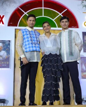 Catriona Gray Instagram - A very proud fiance right here! 🥰 Congrats my love, @samuelmilby on the launch of the FIRST Filipino produced series for @netflix Replacing Chef Chico. 👏🇵🇭 

Proud din kasi alam ko this will pave the way even more so, for Filipino content on international platforms. 

Congrats also to @cornerstonestudiosph and @project8projects !! 

At the premiere we watched the first two episodes of the 8 ep series and I was laughing, crying and saying to myself - this writing is so good 👏. 
Watch the series for yourself, out now on @netflix 🤍