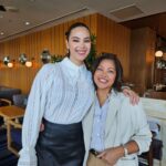 Catriona Gray Instagram - I got it from my mama 🐻🥰❤️ so grateful to have this time to adventure and explore Japan with my mama. Just the two of us! But now it's time to work!! 🎥☕️👩‍👧💎💼🔜🤗 Both of us are in @hm 🌼 #AW23 Yokohama,Japan