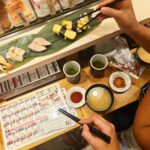 Catriona Gray Instagram - My favourite resto in Tokyo (and by unanimous vote the fave of mama @mitagray and @samuelmilby also), Uogashi Nihon-Ichi (Standing Sushi Bar) 🍣 a must visit if you're visiting Tokyo! 😄 Uogashi Nihon-ichi