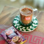 Catriona Gray Instagram - Who ever said we can't indulge everyday with an affordable and great-tasting coffee? With my cup of Great Taste Supreme, I reward myself with the exciting flavor of Black Forest Latte with mallow toppings after a busy day. 💜 Just add hot water, and feel good with every sip! #GreatTasteSupreme #YourEverydayReward