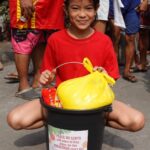 Catriona Gray Instagram - Thank you once again to everyone who donated this year towards @youngfocusph Christmas food buckets. Once again 1000 families recieved a bucket of groceries and an extra supply of rice. Thank you for spreading the kindness this holiday season, God bless you! 🤗❤️ Repost from @youngfocusph : Our Christmas Giving 2023 event was organized for 1000 families in Tondo, Manila and Naic, Cavite, where they each received a Christmas bucket full of groceries with an extra supply of rice. Thanks to all of you who helped make this Christmas Giving special for so many! Young Focus