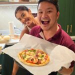 Catriona Gray Instagram – 🥹🥹 a home-made pizza party galentines 🍕💝 celebrating gratitude, prayers, manifestations and the friendships that make the journey of life so much fun 💕💕💕 
It’s sprouting szn!! 🌱

(And yes no rolling pin so my giant chili flake grinder worked a charm 😅)

Love you guys so much!!! @sandralemonon @binibiningnicolecordoves @lizalvarez.ph @danikapalanca @jololuarca @styledbypatrickhenry @justine.aliman19 (insert Trish! @trishterrado ) 😘