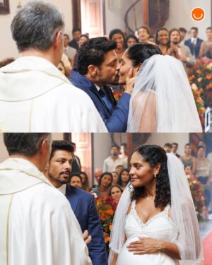 Cauã Reymond Instagram - #TERRAEPAIXÃO 📺 A reta final da sua novela das 9 promete grandes emoções: Aline e Caio finalmente vão se casar! 💒💍 Depois de muitas adversidades, o dois vão celebrar o amor que sentem um pelo outro em uma cerimônia linda e terão o “felizes para sempre” que tanto merecem. Prepara o lencinho e vem conferir as fotos exclusivas desse momento tão especial do casal Caline! 🤧 

[📸: Globo / Léo Rosario]