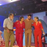 Cauã Reymond Instagram – Vocês querem bastidores, né? Eu trago! Olha só esse momento de Tony Ramos, Gloria Pires, Lilia Cabral e Cauã Reymond na dancinha! #HojeÉUmNovoDia ✨