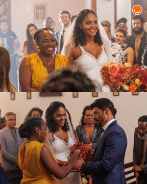 Cauã Reymond Instagram - #TERRAEPAIXÃO 📺 A reta final da sua novela das 9 promete grandes emoções: Aline e Caio finalmente vão se casar! 💒💍 Depois de muitas adversidades, o dois vão celebrar o amor que sentem um pelo outro em uma cerimônia linda e terão o “felizes para sempre” que tanto merecem. Prepara o lencinho e vem conferir as fotos exclusivas desse momento tão especial do casal Caline! 🤧 

[📸: Globo / Léo Rosario]