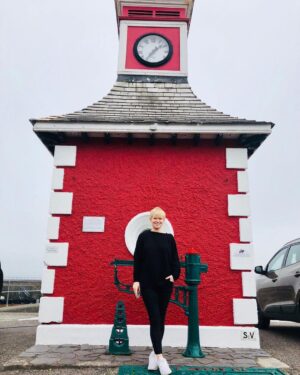 Cecelia Ahern Instagram - My latest novel FRECKLES is out now and I can’t thank you enough for the incredible response to this book. 

My main character, Allegra, nicknamed Freckles is from Valentia Island in Co. Kerry and moves to Dublin. The novel is partly set in Valentia Island, and though Kerry is my spirit home, I took a little research trip while I was writing it a few years ago, to walk in Allegra’s shoes. 

What was it like for her returning home? What was her view? How did it sound? How did it smell? I feel, see, hear and smell when I write so I like to experience it for real before or during the process. I always believe if I can see it then I can write it, living it is even better. 

Here’s a few pics and videos of Allegra’s home and the car ferry she worked on, all day every day watching the Knightstown red clock tower on the pier as she came and went, wondering about where else the world can take her and where she can find her place to fit in… 💖