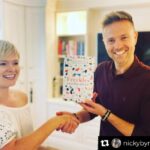 Cecelia Ahern Instagram – Repost from @nickybyrneinsta
•
So a few moons ago I happen to tell my sister in law @official_ceceliaahern this …
“That you are the average of the five people you spend most time with – so choose carefully” 
Her crazy creative mind went into overdrive and she went off and wrote her new book from this random conversation!
What a story – genius!
Here she is presenting me with my copy! 
It’s called FRECKLES 
Get it, read it because I feel like a really interesting intelligent author helper now and if this becomes a movie I may challenge Spielberg to the best ever at the oscars! 
Ps – if anyone is struggling for any other ideas just hit me up I’ve got loadsa stuff unused in my brain! 😄😳😉