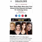 Cecelia Ahern Instagram – The ROAR TV series for AppleTV+ just gets mightier. Can’t wait for you to see these amazing women 💚