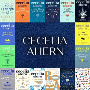Cecelia Ahern Instagram - It’s book day every day in my world, but happy to celebrate it with everyone today! 

Here’s the entire collection of my adult novels published with @harpercollinsuk 
‘Flawed’ & ‘Perfect’ not pictured here!

Happy World Book Day. 💚