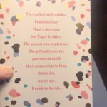Cecelia Ahern Instagram - My #Freckles proof arrived! @harpercollinsuk have done a stunning job. Sparkly gold foil and sprayed edges 😍 it’s so beautiful. Not the final cover, just the proof/ advanced readers copy that gets sent out first to booksellers, bloggers and some special readers (aka my mother), but can’t wait for you to get your hands on the final version in September! #Freckles