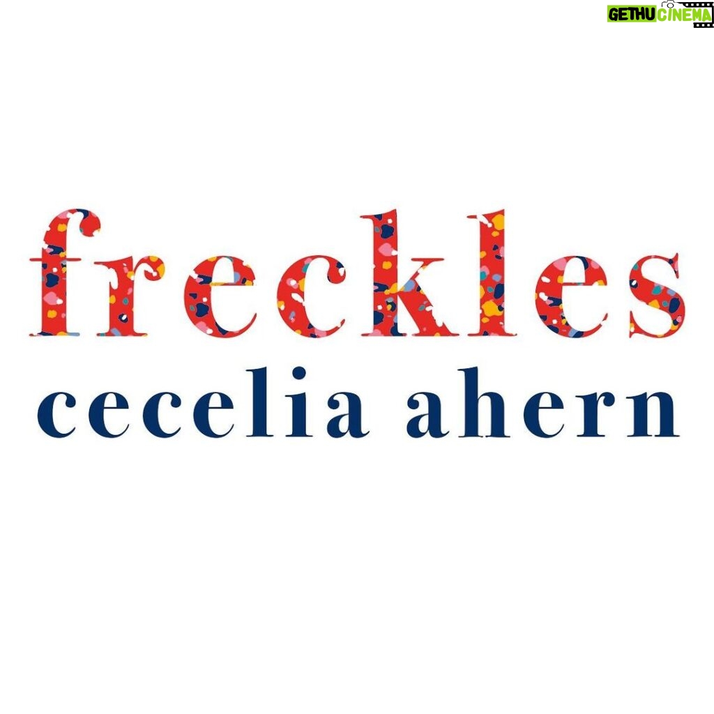 Cecelia Ahern Instagram - i’m so excited to announce my new novel freckles will be publishing in autumn 2021! freckles is a story about connecting the dots, human connection and belonging. it’s a quirky one, told in a way i’ve never told a story before and i hope you love it as much as i do! i’ll be sharing more news over the coming weeks...xx to pre-order copy & paste this link https://smarturl.it/freckles_OS and thank you 😊