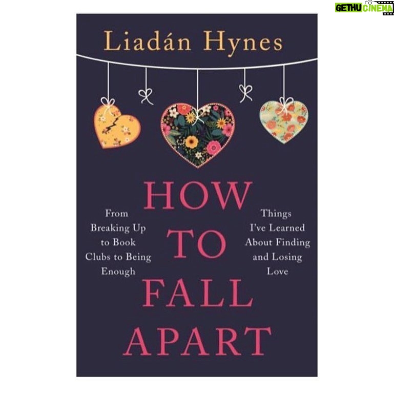 Cecelia Ahern Instagram - This year I was asked to launch “How to Fall Apart” by Liadan Hynes, you know, be the person who does the speak-y bit at a launch. It was due to be published in May and for obvious reasons it was postponed until June 11th. I was so honoured to be asked to speak about this author and this book because that’s a big deal, and I’m sorry I wasn’t able to do that for Liadan on her very big, important, momentous occasion. So here it goes: Liadan Hynes is one of those rare beautiful souls who is empathetic, compassionate and kind. All the things I love most in a person. She’s a fantastic journalist too which is why I don’t like to be interviewed by her 😁 The last time she interviewed me, we were sitting outside Portmarnock Hotel and I was talking so much and so loudly, falling down one of those thought-holes she sends you on, when, one by one, the bedroom windows started to bang closed around us. Because I’m that interesting...but Liadan kept listening! Not only is it rare to be this kind of person but it’s not easy to transfer all that into writing. She does it so effortlessly in her features, articles, interviews, podcast and now her first book. She understands emotions, understands all the nice and yucky parts of being human and can so eloquently capture these. As you’re reading about a heart breaking, you’re also witnessing it heal and there’s a comfort in that. You’re just rooting for Liadan the whole way through, loving her, her philosophies and her gang of fabulous friends who are all in on it together. This (non-fiction) book is not just for those whose marriage / relationships have ended but for everyone who is hurting in any way. I’m going to use the ‘journey’ word. Get ready. It’s a journey in how to acknowledge your feelings, how to be kind to yourself, how to help yourself feel better and, actually what I took from this, is how to allow other people to help you feel better because you can’t do it all alone. For you if you’re aching, unravelling and/or searching, or a gift for someone else. In these socially distant times, it’s like giving a hug. How to Fall Apart is out June 11th. Take a bow, @liadanhynes 👏👏👏👏👏