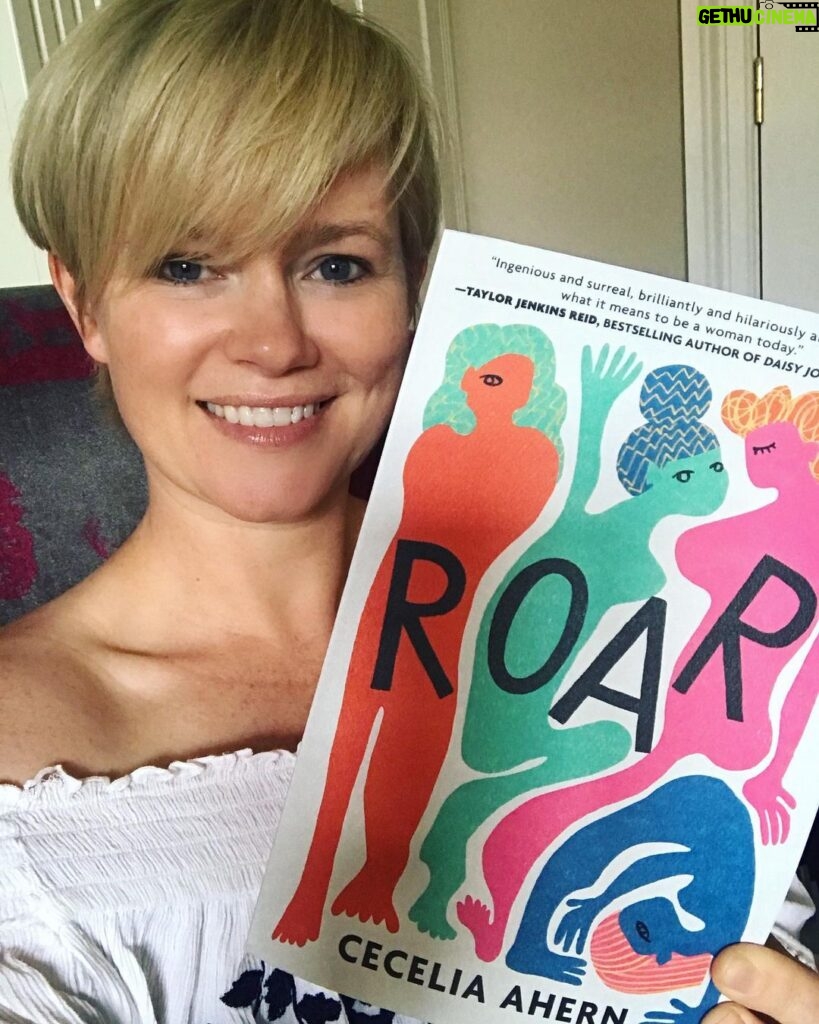 Cecelia Ahern Instagram - I love this ROAR cover! 🥰 My collection of 30 surreal short stories about all the ways in which women feel the need to roar - the routines, the embarrassments, the desires - is out in paperback in the US June 16th. X