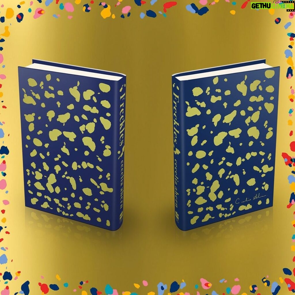 Cecelia Ahern Instagram - 🤩 🤩 The first UK hardback print run of FRECKLES, will have this STUNNING gold foil design under every dust jacket, complete with my signature! ✨ 🌈 Applies to existing and new pre-orders. Only available while stocks last!🌈 Get your Signature Edition (copy & paste) 👉 https://smarturl.it/FrecklesHB_OS