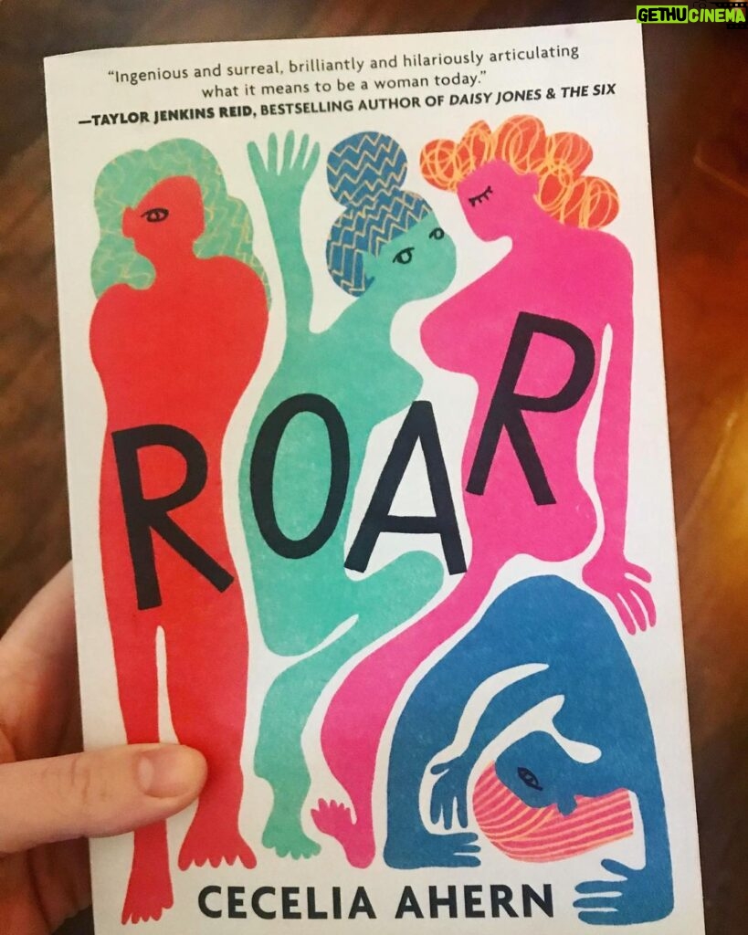 Cecelia Ahern Instagram - I love this ROAR cover! 🥰 My collection of 30 surreal short stories about all the ways in which women feel the need to roar - the routines, the embarrassments, the desires - is out in paperback in the US June 16th. X