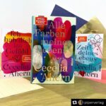 Cecelia Ahern Instagram - Repost from @piperverlag • Habt ihr schon von dem neuen Buch von @official_ceceliaahern gehört? Wir freuen uns unglaublich, dass wir mit „Alle Farben meines Lebens“ eure Bücherregale noch bunter machen können! 💛💙💜💚 In ihrem neuen Roman erzählt sie von der unendlichen Vielfarbigkeit unseres Lebens, vom Glück des Miteinanders und von den mannigfaltigen Farben der Liebe. Aus dem Englischen von Ute Brammertz und Carola Fischer. Und das ist noch nicht alles: Zusammen mit ihrem neusten Buch sind auch „Ich hab dich im Gefühl“ und „Zeit deines Lebens“ bei uns im Piper Verlag erschienen! Aus dem Englischen von Christine Strüh. Was ist euer Lieblingsbuch von Cecelia Ahern? Lasst es uns in den Kommentaren wissen! #PiperVerlag #Buchtipp #Bücherliebe #Bookstagram #BookstagramGermany #LesenMachtGlücklich #AlleFarbenMeinesLebens #CeceliaAhern